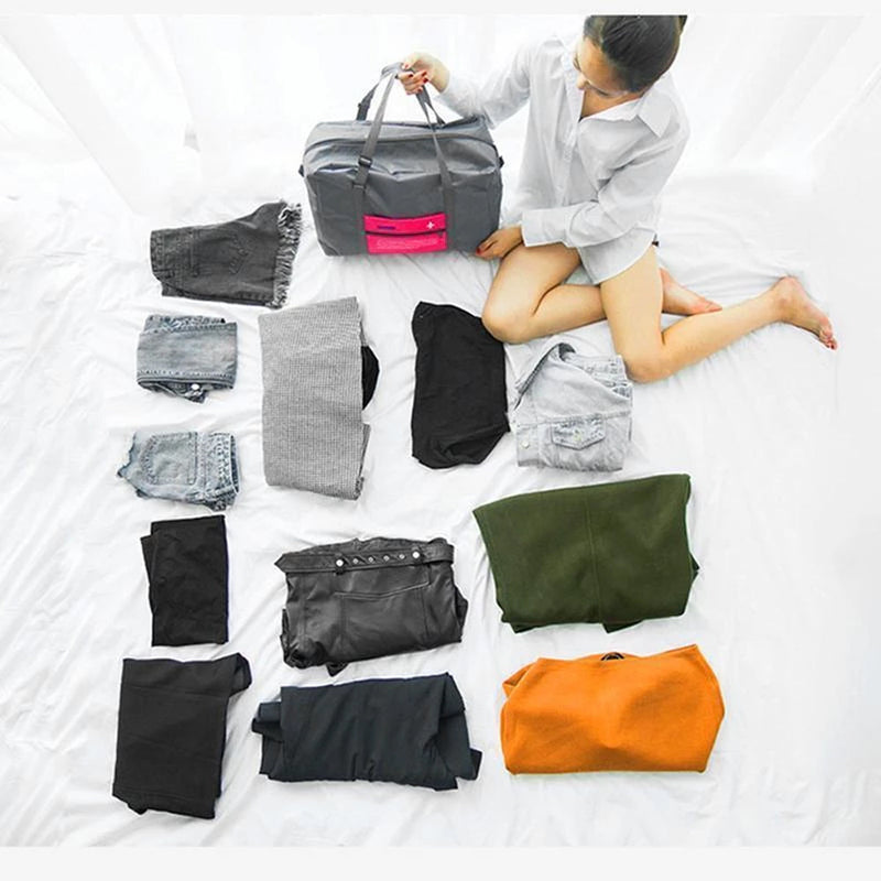 Opvouwbare hand bagage plunjezak