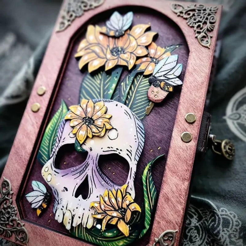 Schedel verborgen sleuteldagboek