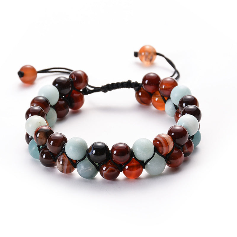 Dubbellaagse drievoudige beschermingsarmband