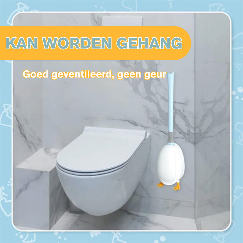 Duikende eend toiletborstel