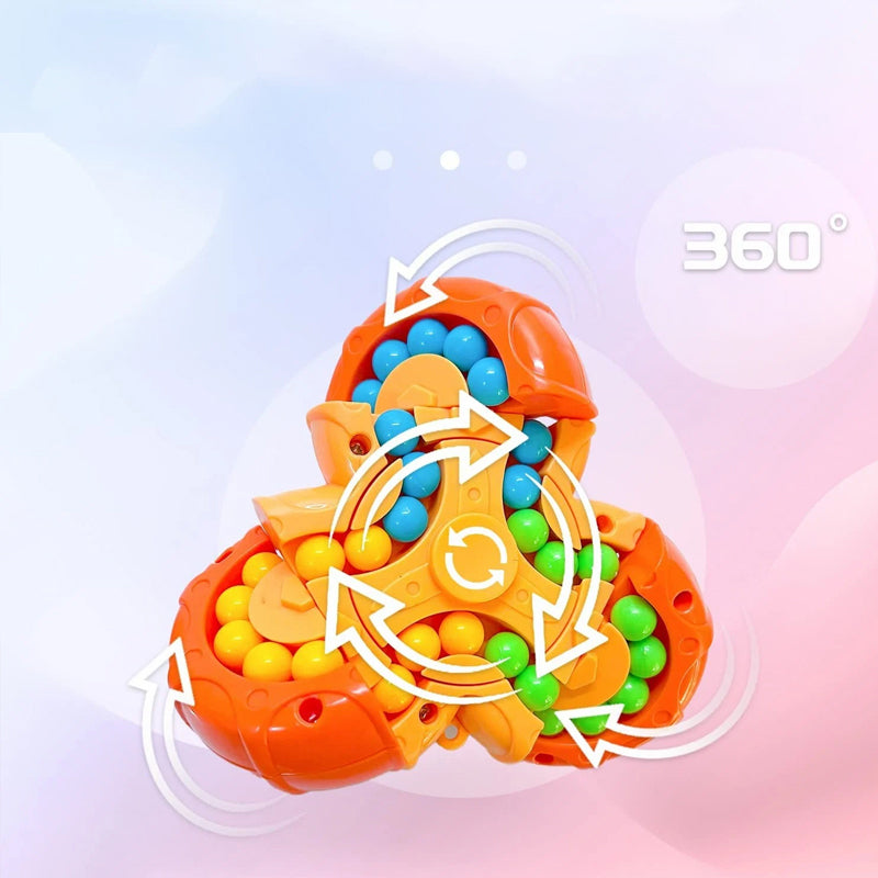 Zeszijdige roterende vingertop Rubik's Cube