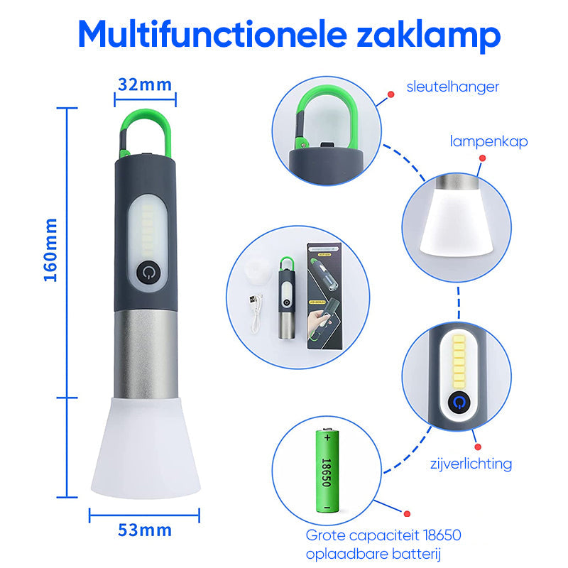 LED oplaadbare zaklampen