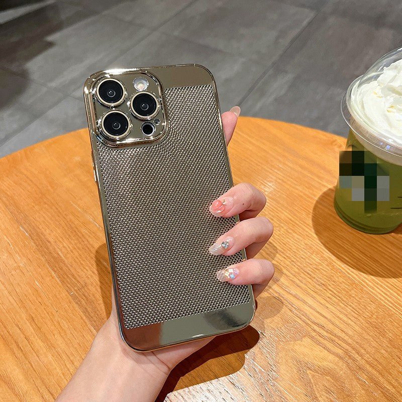Galvaniserende telefoonhoes met warmteafvoer