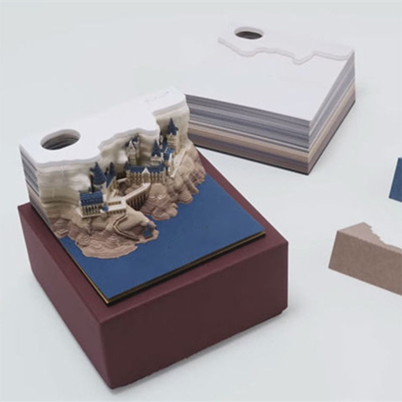 Creatief 3D-kleverige notitieboek