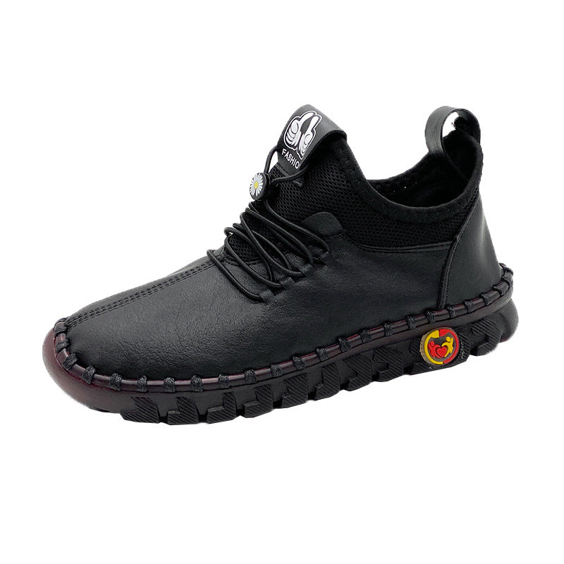 Zachte schoenen met ronde neus