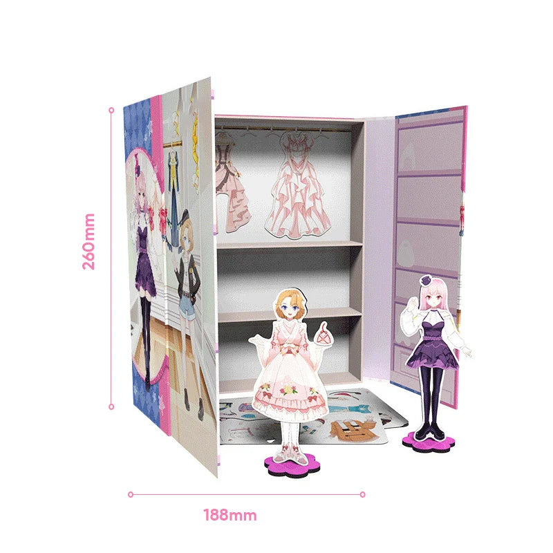 Magnetisch aankleedspel voor meisjes