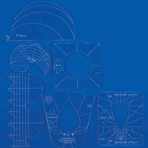 Binnenlandse acryl naailiniaal