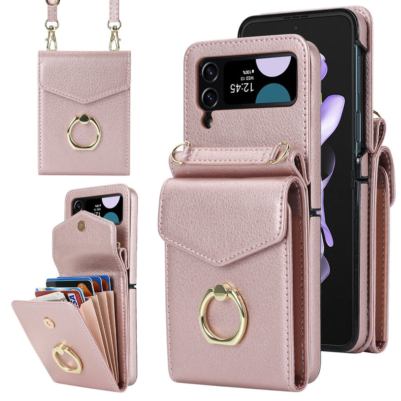 Z Flip5 Opvouwbare Messenger-telefoonhoes voor Samsung Flip4