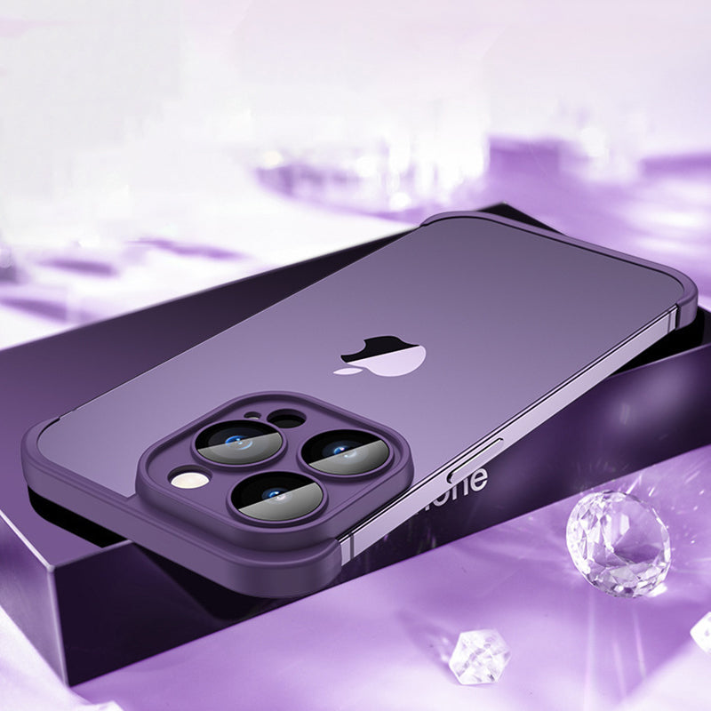 Apple-hoes met glazen lensfilm en hoekkussens