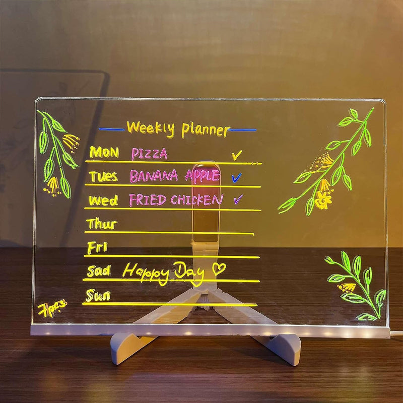 LED-notitiebord met kleuren