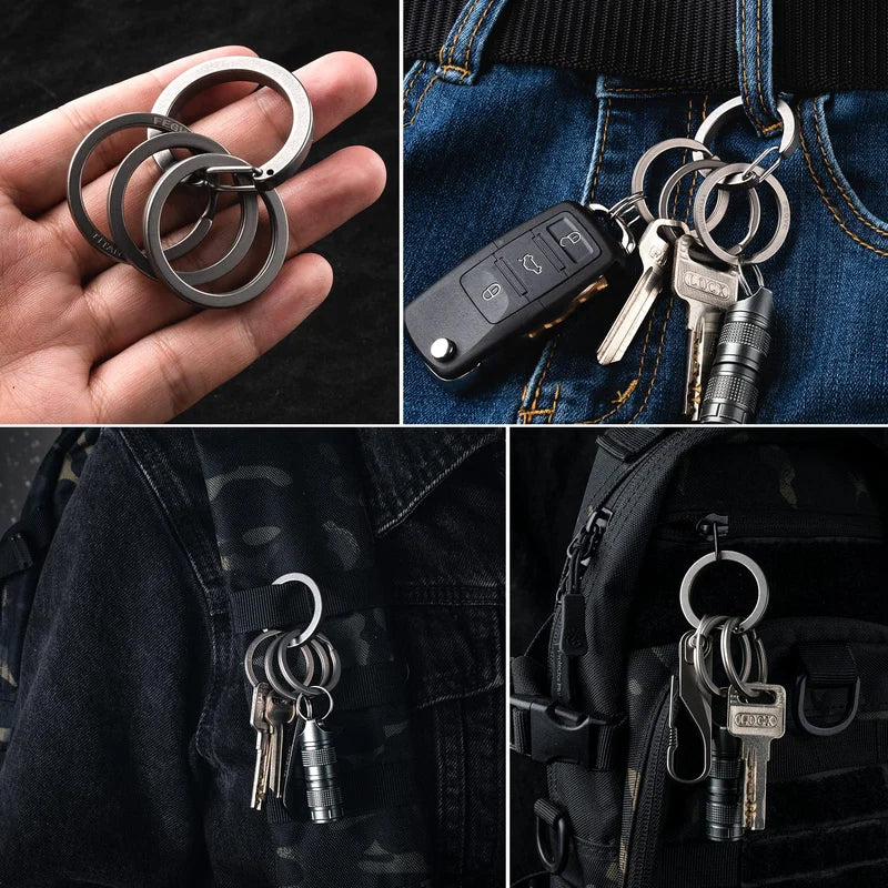 Karabijnhaak sleutelhangerclip