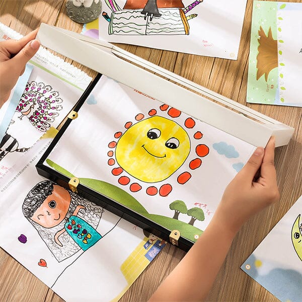 Kinderkunstprojecten 10x12,5 kinderkunstlijsten