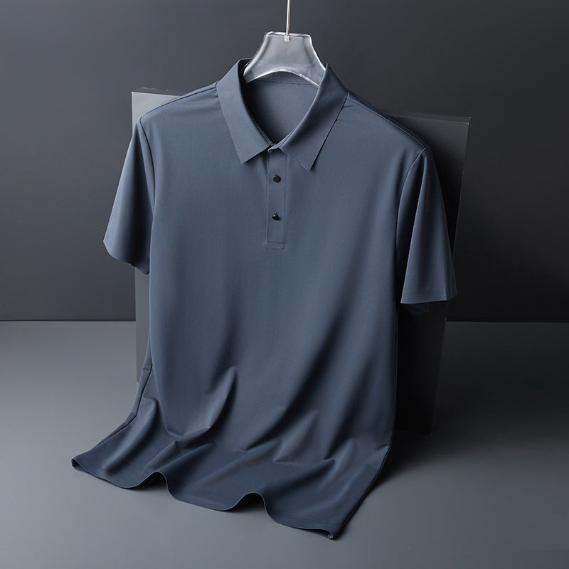 Poloshirt ijszijden revers T-shirt