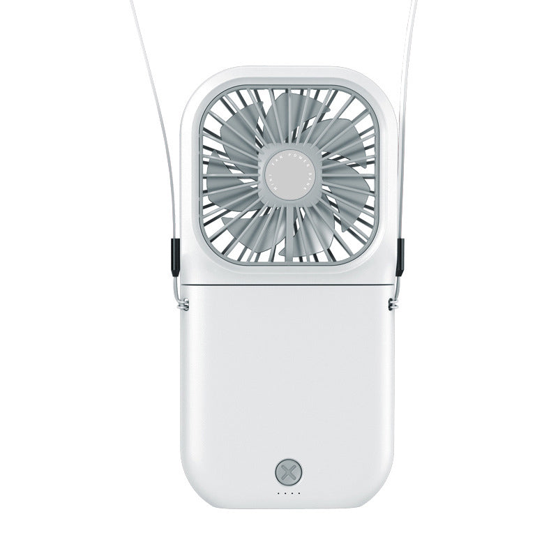 Draagbare hangende nekventilator