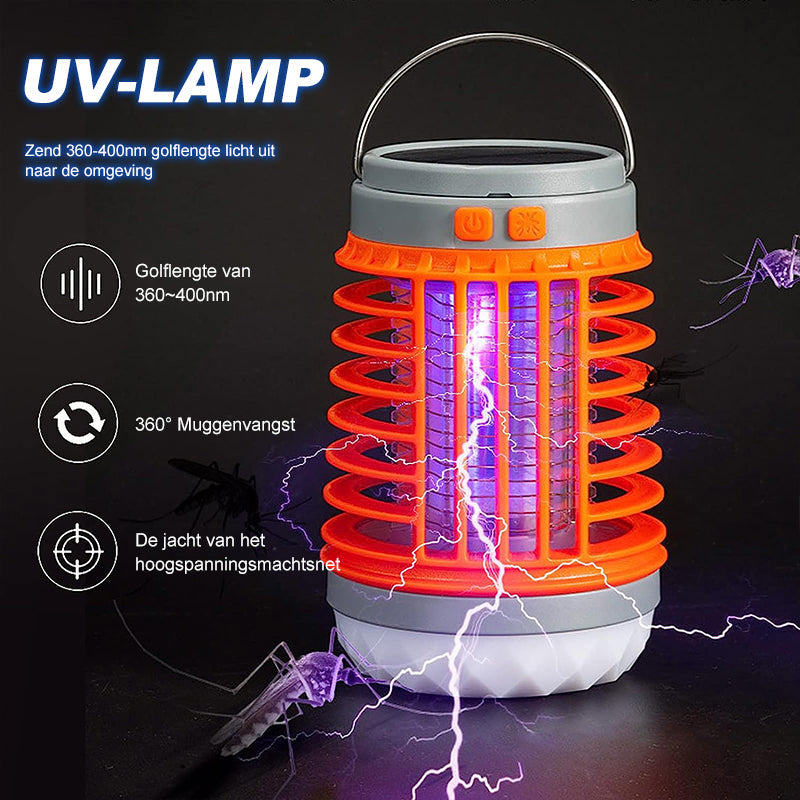 Muggen- en insectenverdelgerlamp voor kamperen binnen en buiten
