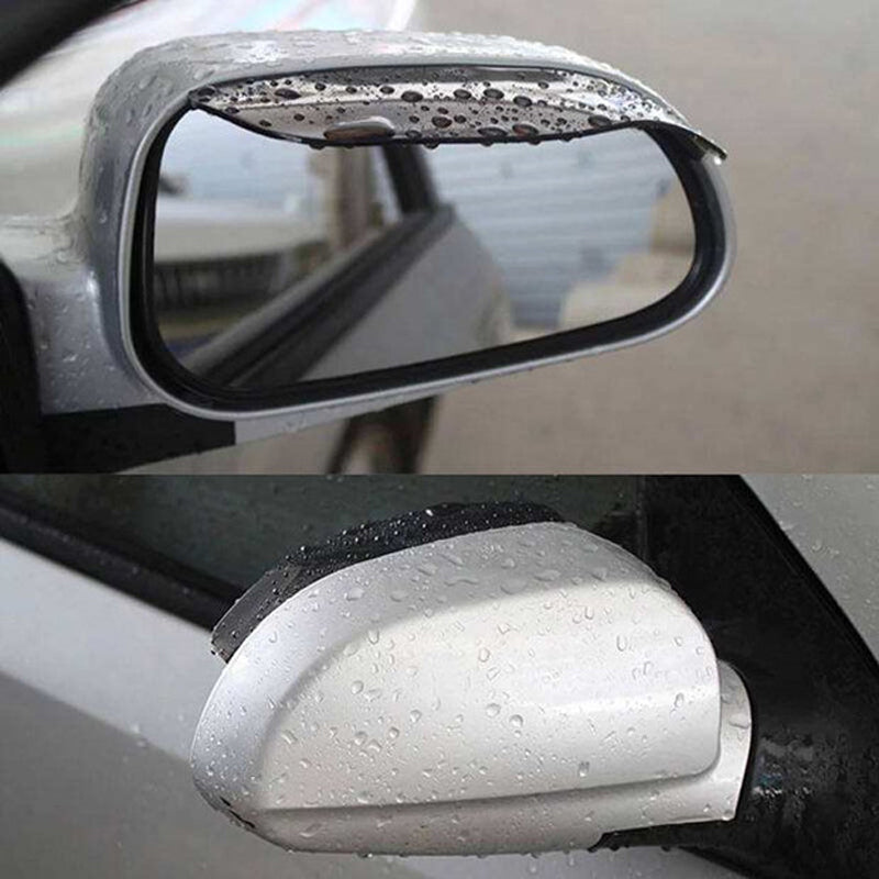 Auto Achteruitkijkspiegel Sticker Regen Wenkbrauw