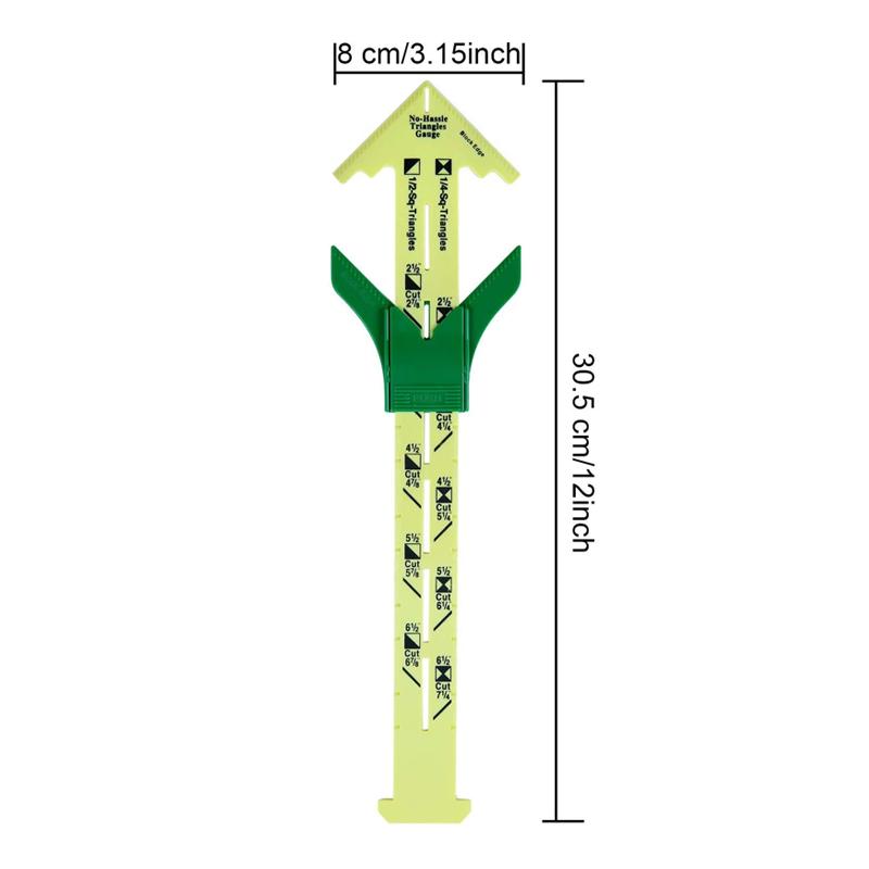 Vijf-in-een Patchwork Ruler Tailor Tool