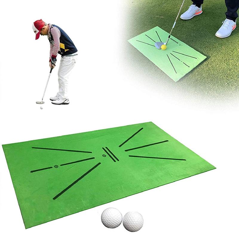 Golfmat voor swingdetectie