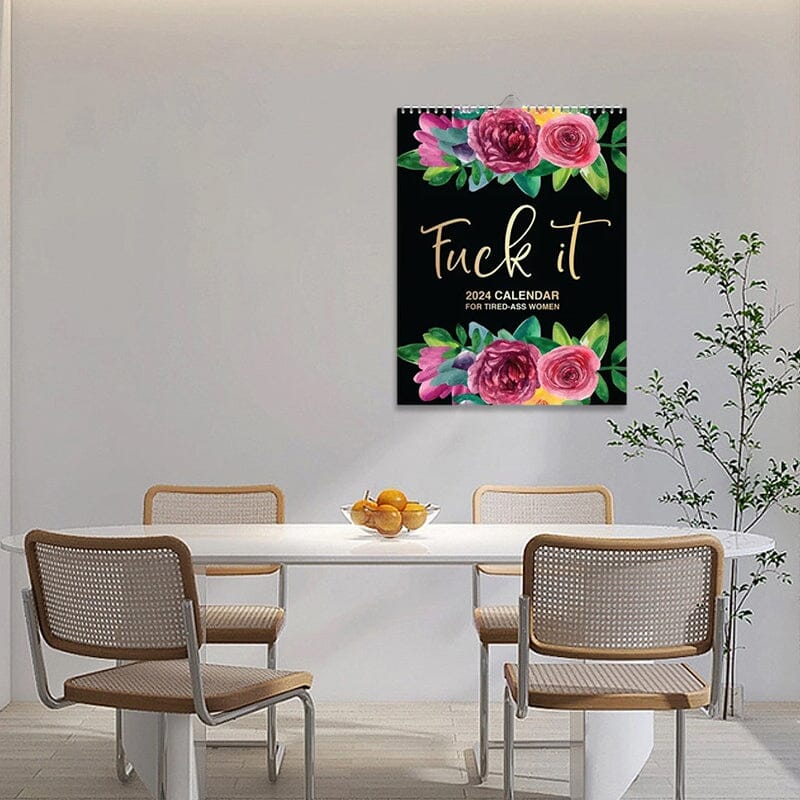 2024 Kalender voor moe