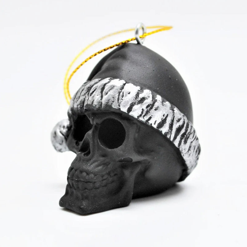 Santa Skull Bauble