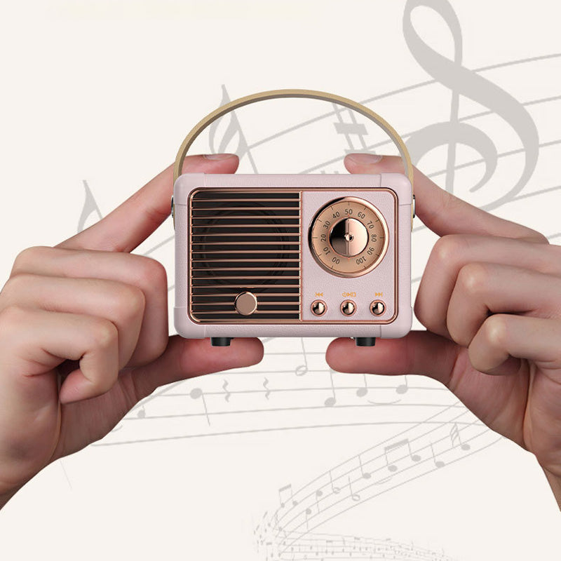 Radio-vormige Bluetooth-luidspreker