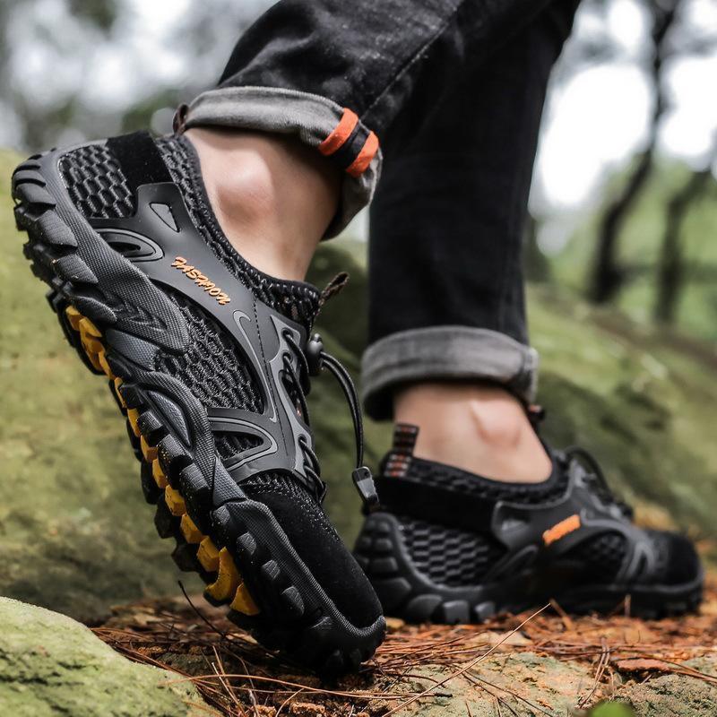 Outdoor wandelschoenen van ademend mesh