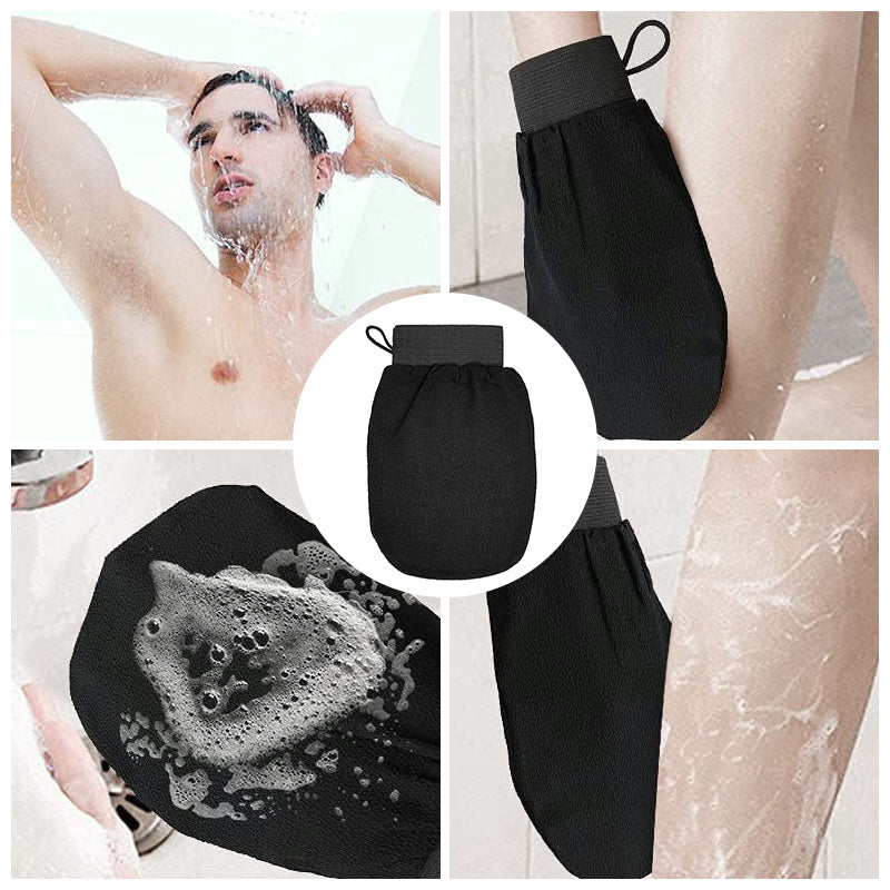 Slimme exfoliërende handschoenen