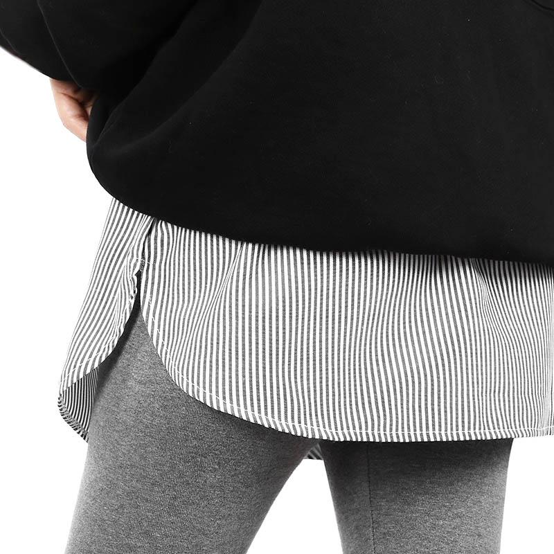 Dames hoge taille nep top lagere sweep