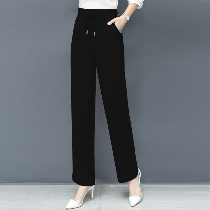 Losse casual broek van ijszijde