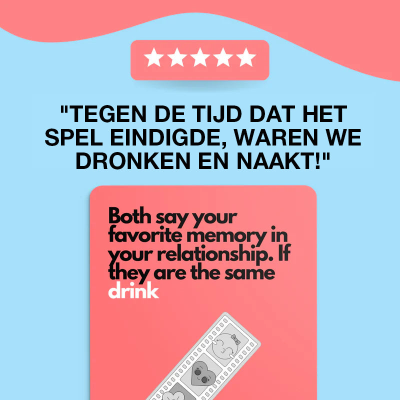 Dizzy Date - Het kaartspel voor koppels