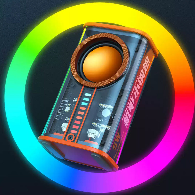 Transparante Mecha draadloze Bluetooth-luidspreker