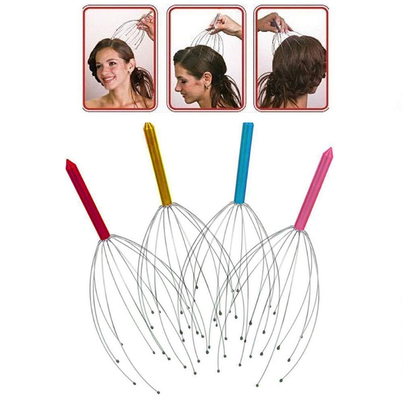 Haarstimulatie en ontspanning Handheld hoofdmassageapparaat