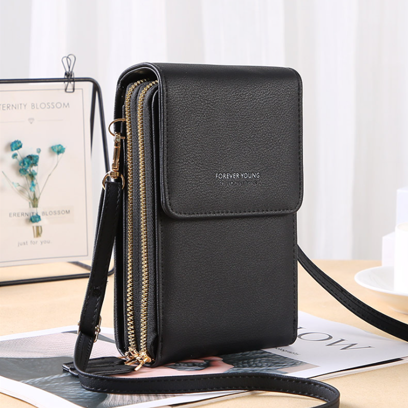 Crossbody-telefoontas met touchscreen met grote capaciteit