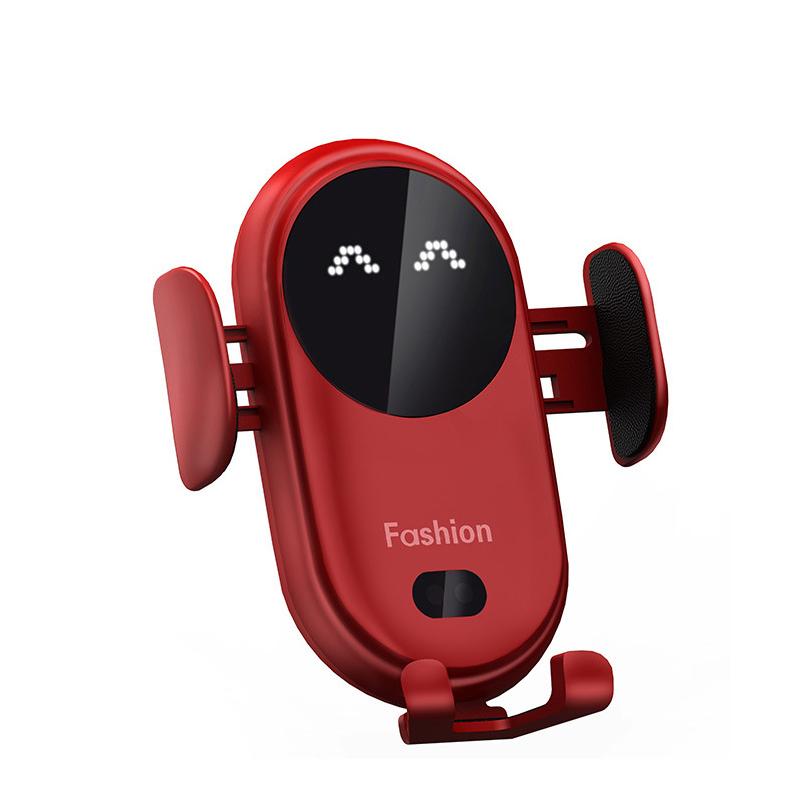 Slimme draadloze Auto- detectie telefoonhouder oplader