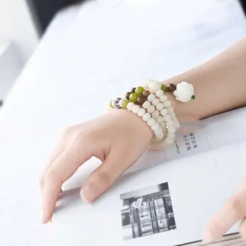 Bodhi lotus bloem kralen armband