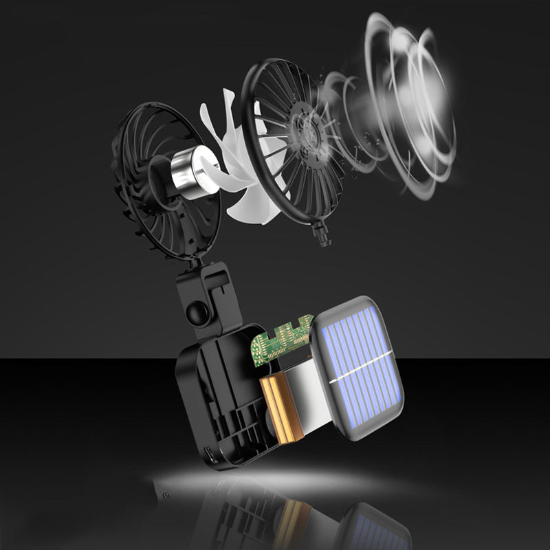 Brede Rand Solar Fan Outdoor Visserij Hoed