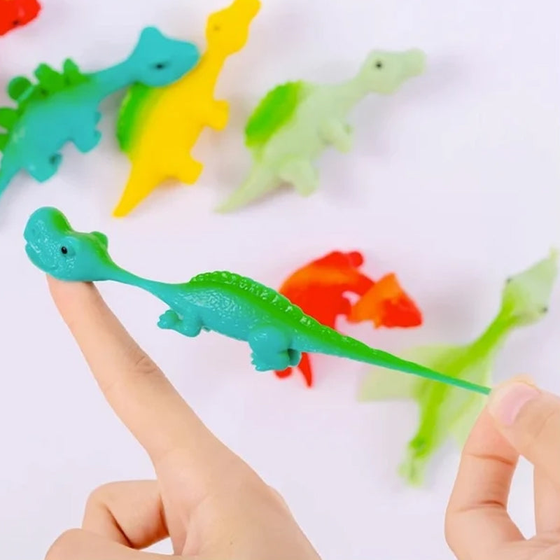 Katapult Dinosaurus Vingerspeelgoed (10st)