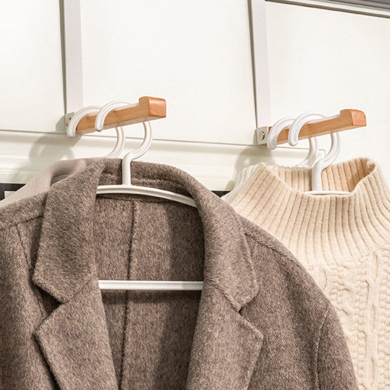 Opvouwbare houten deurhaken