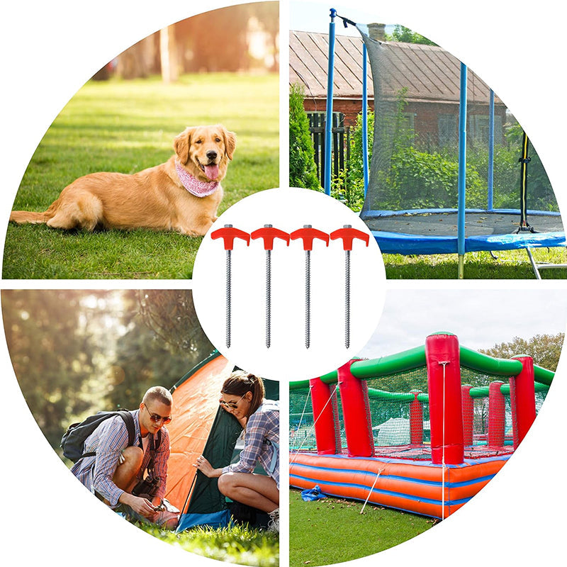 Lichtgevende zeshoekige spiraalvormige fluorescerende nagel van koolstofstaal