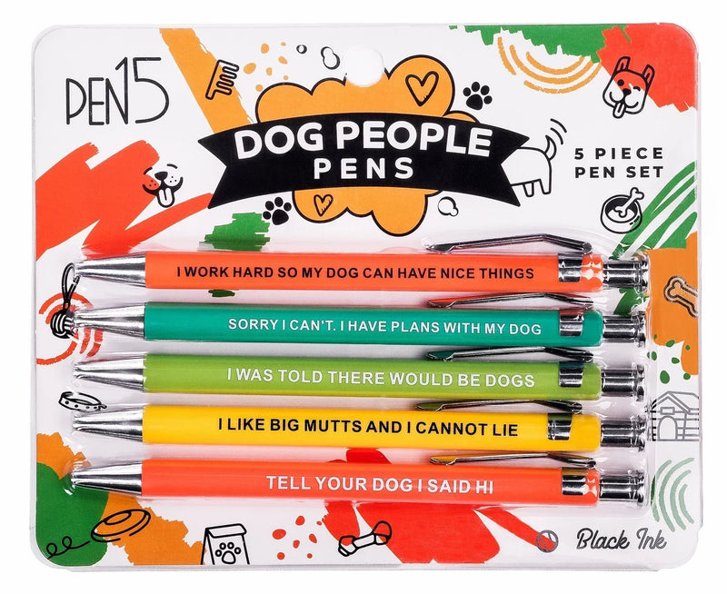 Grappige honden-/kattenmensenpennen, een snarky cadeau voor eigenaren van gezelschapsdieren
