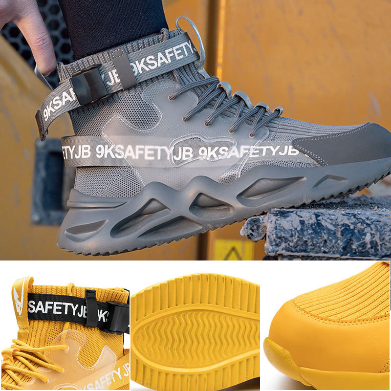 Werkschoenen met stalen neus