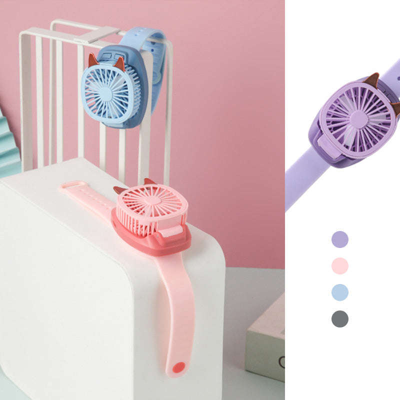 Draagbare pols horloge ventilator