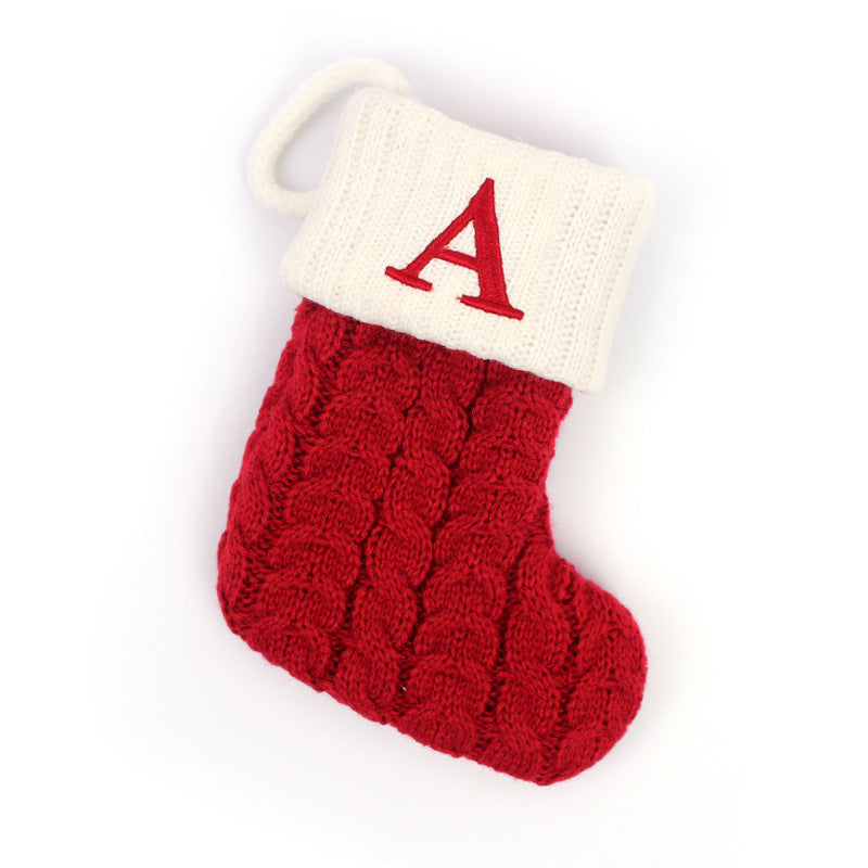 Kerst Brief Cadeau Sokken