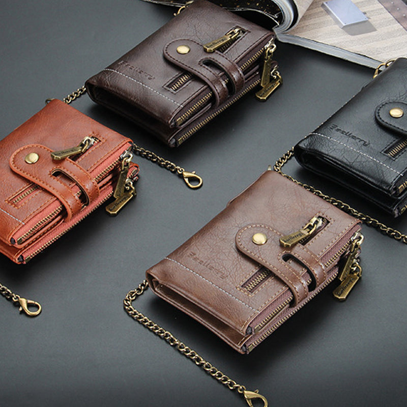 Anti-diefstal retro portemonnee