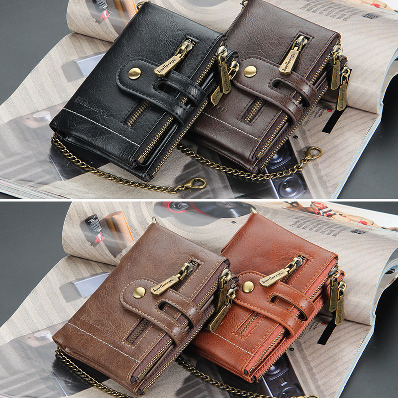 Anti-diefstal retro portemonnee