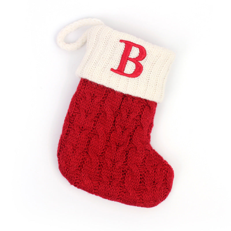 Kerst Brief Cadeau Sokken