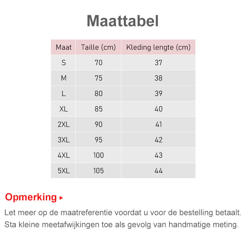 Dames hoge taille nep top lagere sweep