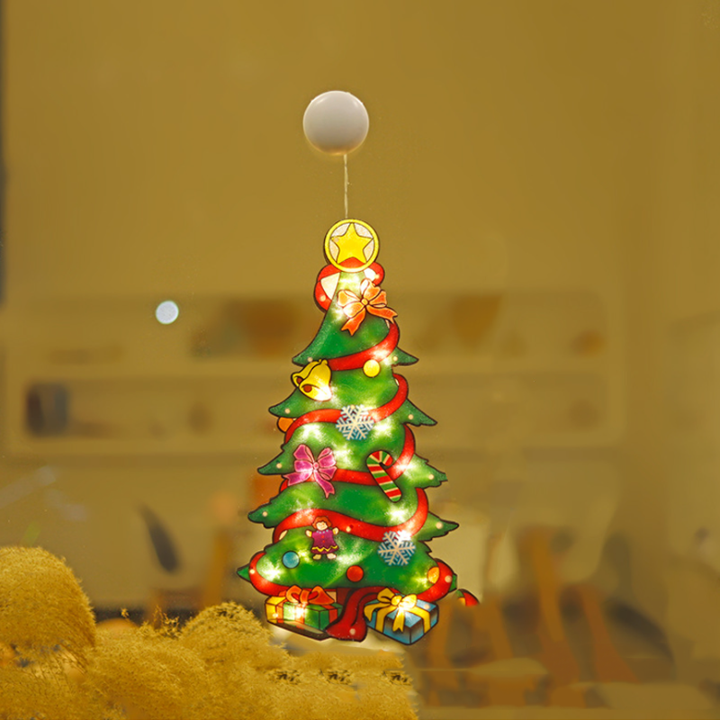 Kerst raam zuignap verlichting