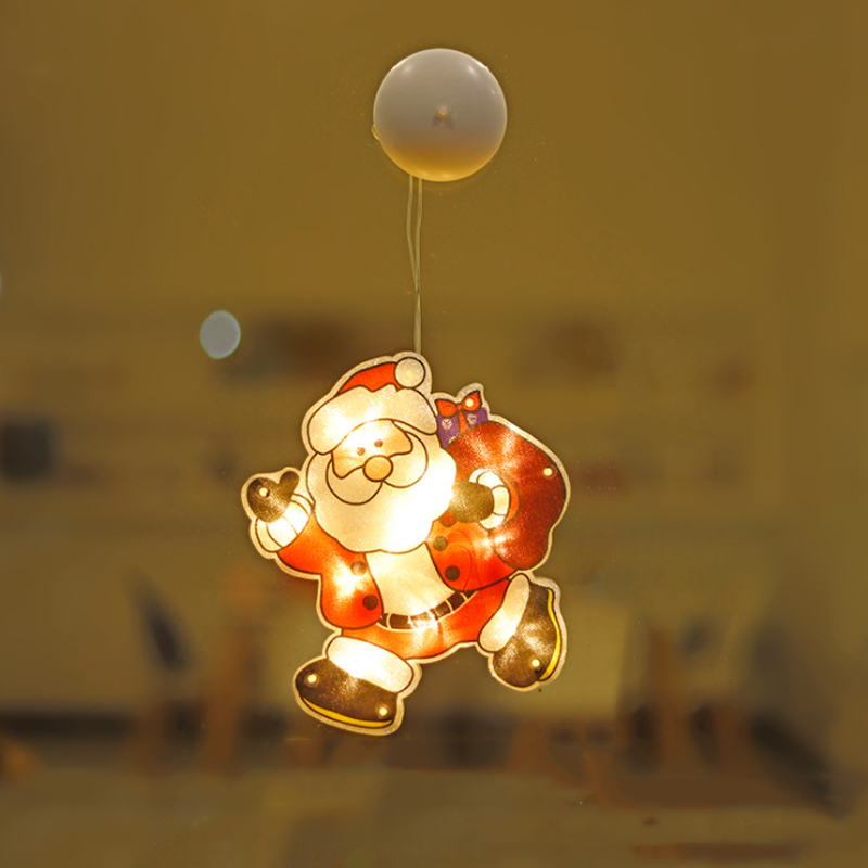 Kerst raam zuignap verlichting