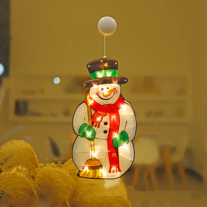 Kerst raam zuignap verlichting